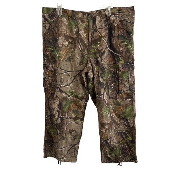 10X National Wild Turkey Federation (NWTF) Realtree APG Camo Cargo Pants SZ 2XL - Picture 1 of 12